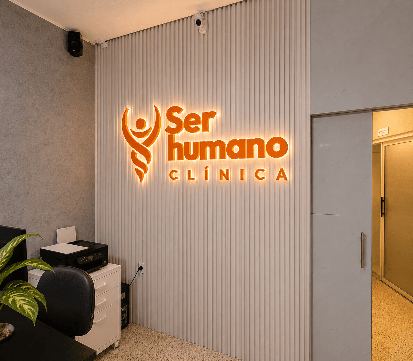 Sala de estar Clínica Ser Humano