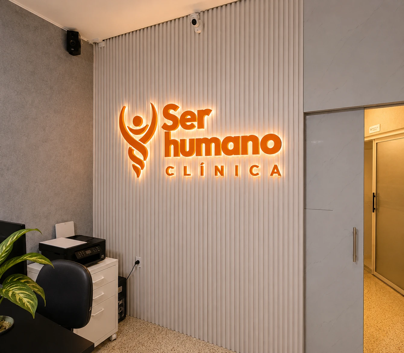 Sala de estar Clínica Ser Humano